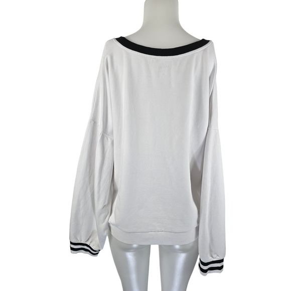 Soho Street Cropped Sweatshirt Sequenced Fierce Women's XXL - Picture 2 of 5